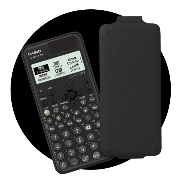 Capa calculadora 991 fundo preto
